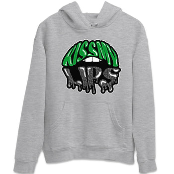 Air Jordan 3 Lucky Green Sneaker Match Tees Kiss My Lips Sneaker Tees AJ3 Lucky Green Sneaker Release Tees Unisex Shirts Heather Grey 2
