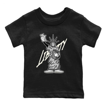 Yeezy 350 Static shirt to match jordans Liberty Of Staute sneaker tees Adidas Yeezy 350 Static SNRT Sneaker Release Tees Baby Toddler Black 2 T-Shirt