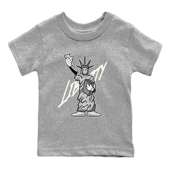 Yeezy 350 Static shirt to match jordans Liberty Of Staute sneaker tees Adidas Yeezy 350 Static SNRT Sneaker Release Tees Baby Toddler Heather Grey 2 T-Shirt