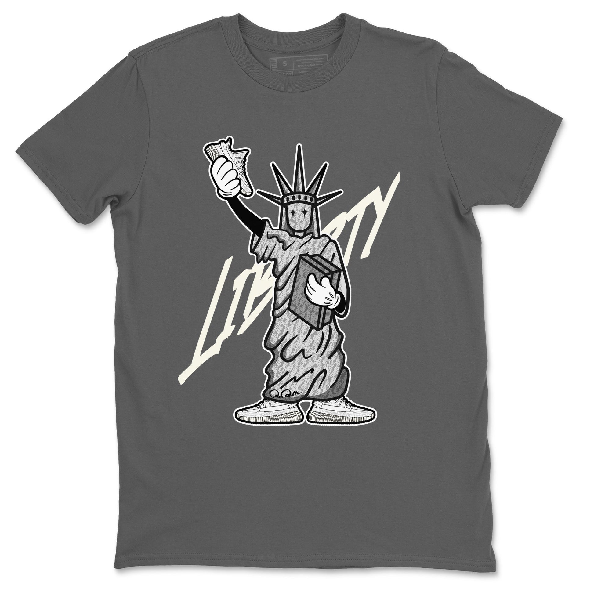 Yeezy 350 Static shirt to match jordans Liberty Of Staute sneaker tees Adidas Yeezy 350 Static SNRT Sneaker Release Tees Unisex Cool Grey 2 T-Shirt