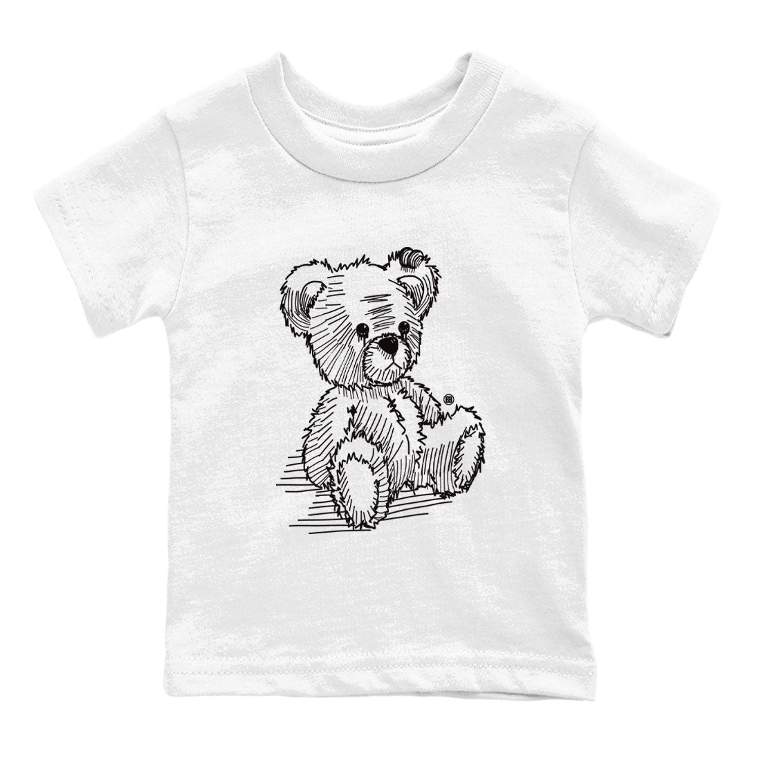 AJ14 Panda shirt to match jordans Line Bear sneaker match tees Air Jordan 14 Panda SNRT Sneaker Release Tees Baby Toddler White 2 T-Shirt