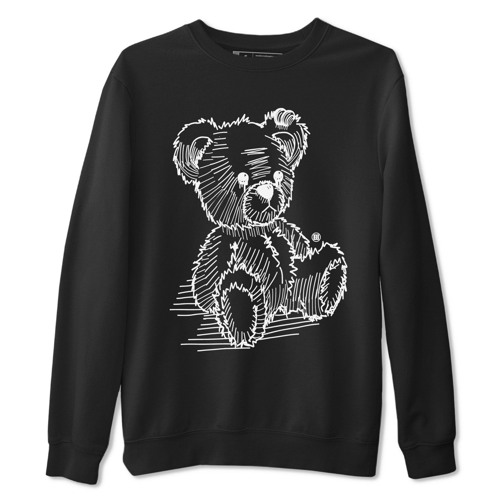AJ14 Panda shirt to match jordans Line Bear sneaker match tees Air Jordan 14 Panda SNRT Sneaker Release Tees Unisex Black 2 T-Shirt