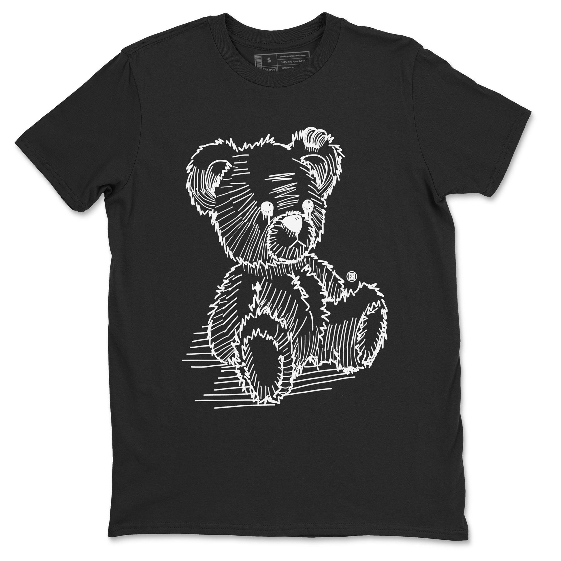 AJ14 Panda shirt to match jordans Line Bear sneaker match tees Air Jordan 14 Panda SNRT Sneaker Release Tees Unisex Black 2 T-Shirt