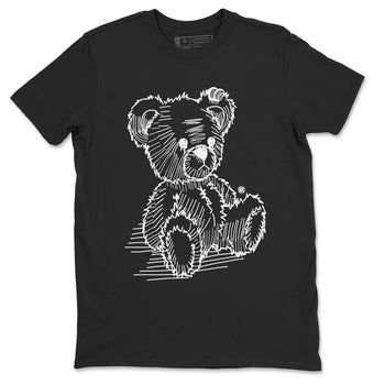 AJ14 Panda shirt to match jordans Line Bear sneaker match tees Air Jordan 14 Panda SNRT Sneaker Release Tees Unisex Black 2 T-Shirt