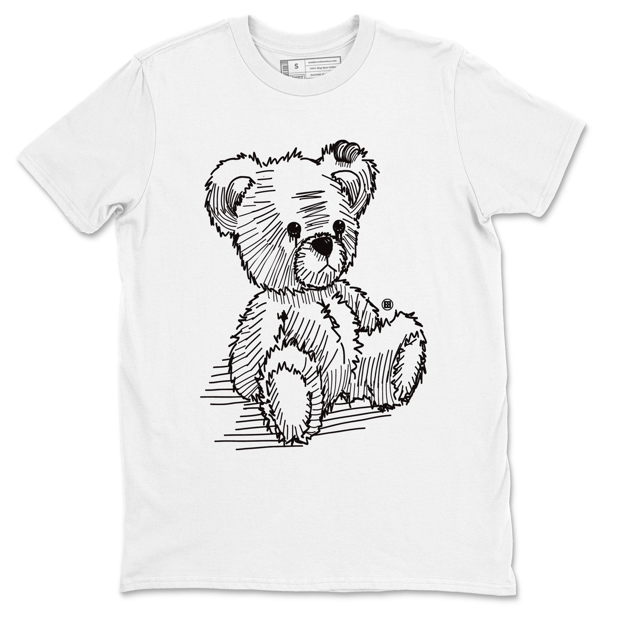 AJ14 Panda shirt to match jordans Line Bear sneaker match tees Air Jordan 14 Panda SNRT Sneaker Release Tees Unisex White 2 T-Shirt