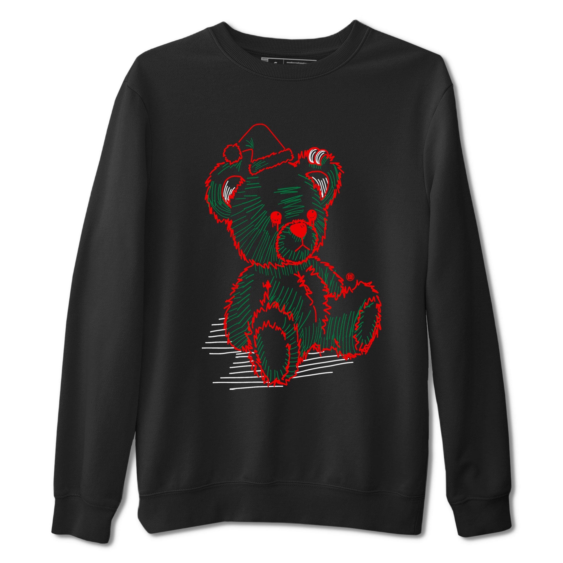 Air Jordan 2 Christmas shirt to match jordans Line Bear holiday christmas sneaker match tees AJ2 Low Christmas SNRT Sneaker Release Tees Unisex Black 2 T-Shirt