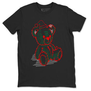 Air Jordan 2 Christmas shirt to match jordans Line Bear holiday christmas sneaker match tees AJ2 Low Christmas SNRT Sneaker Release Tees Unisex Black 2 T-Shirt