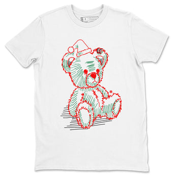 Air Jordan 2 Christmas shirt to match jordans Line Bear holiday christmas sneaker match tees AJ2 Low Christmas SNRT Sneaker Release Tees Unisex White 2 T-Shirt