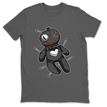 Air Jordan 3 Fear shirt to match jordans Linen Voodoo Doll Halloween sneaker tees Crew Neck Air Jordan 3 Retro Fear SNRT Sneaker Release Tees Unisex Casual Shirts Cool Grey 2 T-Shirt