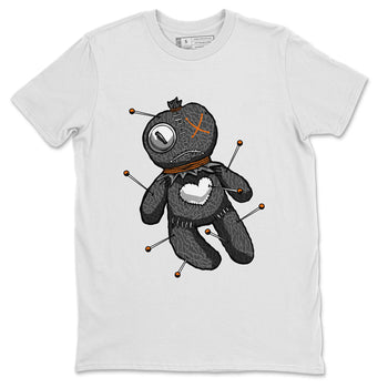 Air Jordan 3 Fear shirt to match jordans Linen Voodoo Doll Halloween sneaker tees Crew Neck Air Jordan 3 Retro Fear SNRT Sneaker Release Tees Unisex Casual Shirts White 2 T-Shirt
