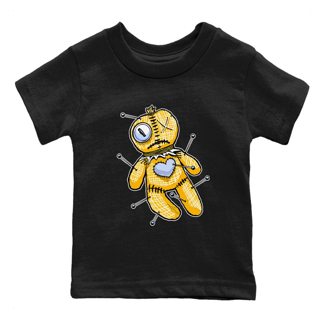 Jordan 6 Yellow Ochre Shirt To Match Jordans Linen Voodoo Doll Streetwear Fashion Air Jordan 6 Yellow Ochre SNRT sneaker release tees baby toddler Black 2 cotton Shirt