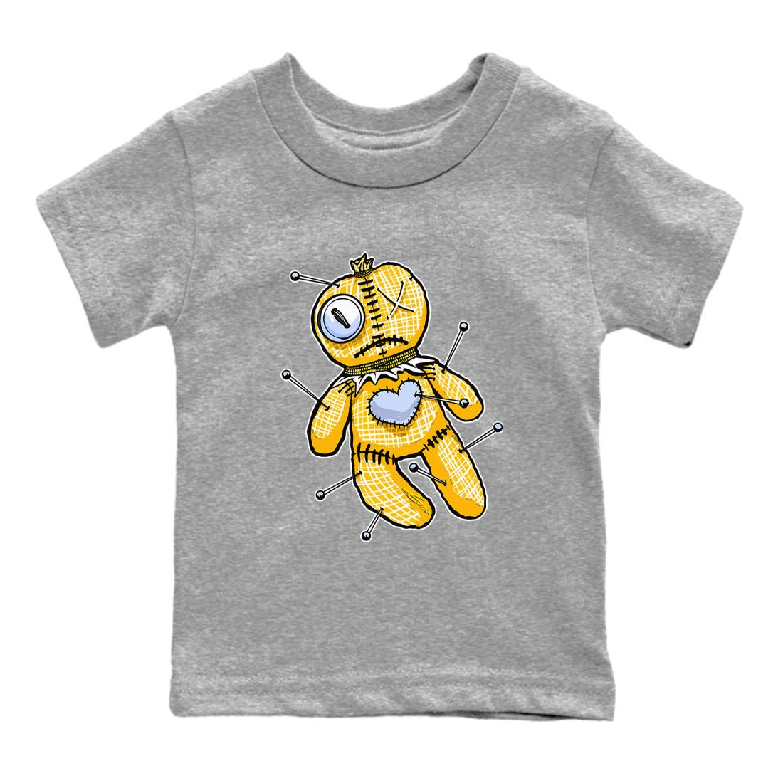 Jordan 6 Yellow Ochre Shirt To Match Jordans Linen Voodoo Doll Streetwear Fashion Air Jordan 6 Yellow Ochre SNRT sneaker release tees baby toddler Heather Grey 2 cotton Shirt