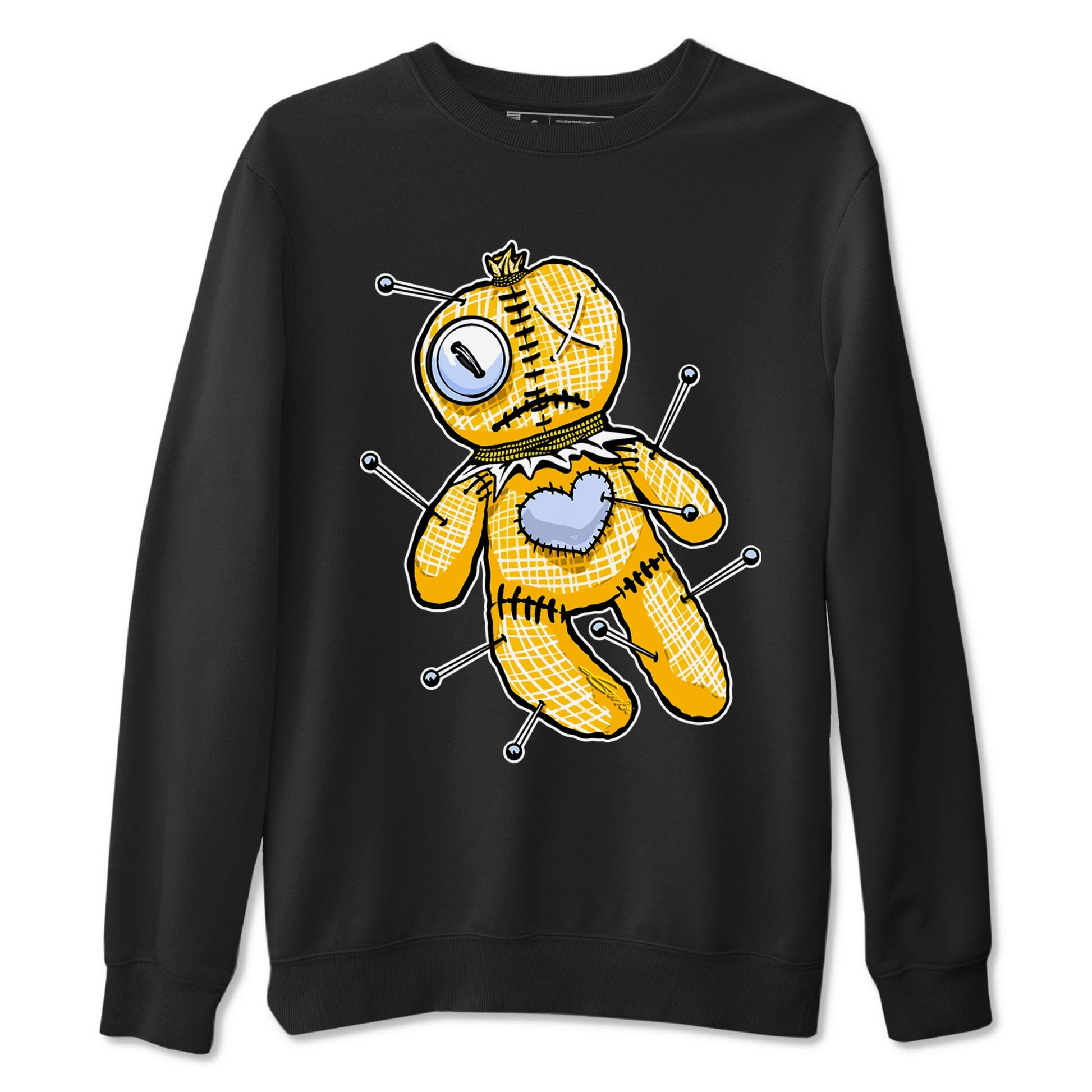 Jordan 6 Yellow Ochre Shirt To Match Jordans Linen Voodoo Doll Streetwear Fashion Air Jordan 6 Yellow Ochre SNRT Sneaker Release Tees unisex cotton Black 2 crew neck shirt