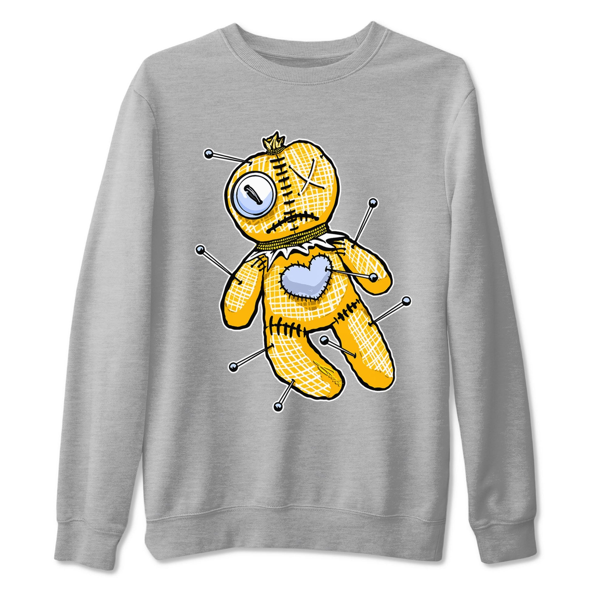 Jordan 6 Yellow Ochre Shirt To Match Jordans Linen Voodoo Doll Streetwear Fashion Air Jordan 6 Yellow Ochre SNRT Sneaker Release Tees unisex cotton Heather Grey 2 crew neck shirt