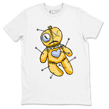 Jordan 6 Yellow Ochre Shirt To Match Jordans Linen Voodoo Doll Streetwear Fashion Air Jordan 6 Yellow Ochre SNRT Sneaker Release Tees unisex cotton White 2 crew neck shirt