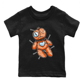 Adidas Crazy 8 Team Orange shirt to match jordans Linen Voodoo Doll sneaker tees Crazy 8 Team Orange SNRT Sneaker Release Tees Crew Neck T-ShirtBaby Toddler Black 2 T-Shirt