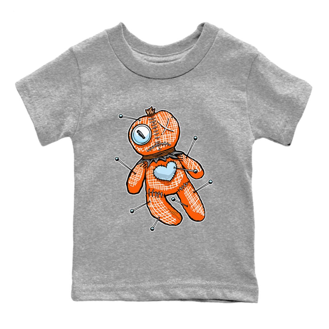Adidas Crazy 8 Team Orange shirt to match jordans Linen Voodoo Doll sneaker tees Crazy 8 Team Orange SNRT Sneaker Release Tees Crew Neck T-ShirtBaby Toddler Heather Grey 2 T-Shirt