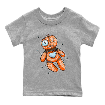 Adidas Crazy 8 Team Orange shirt to match jordans Linen Voodoo Doll sneaker tees Crazy 8 Team Orange SNRT Sneaker Release Tees Crew Neck T-ShirtBaby Toddler Heather Grey 2 T-Shirt