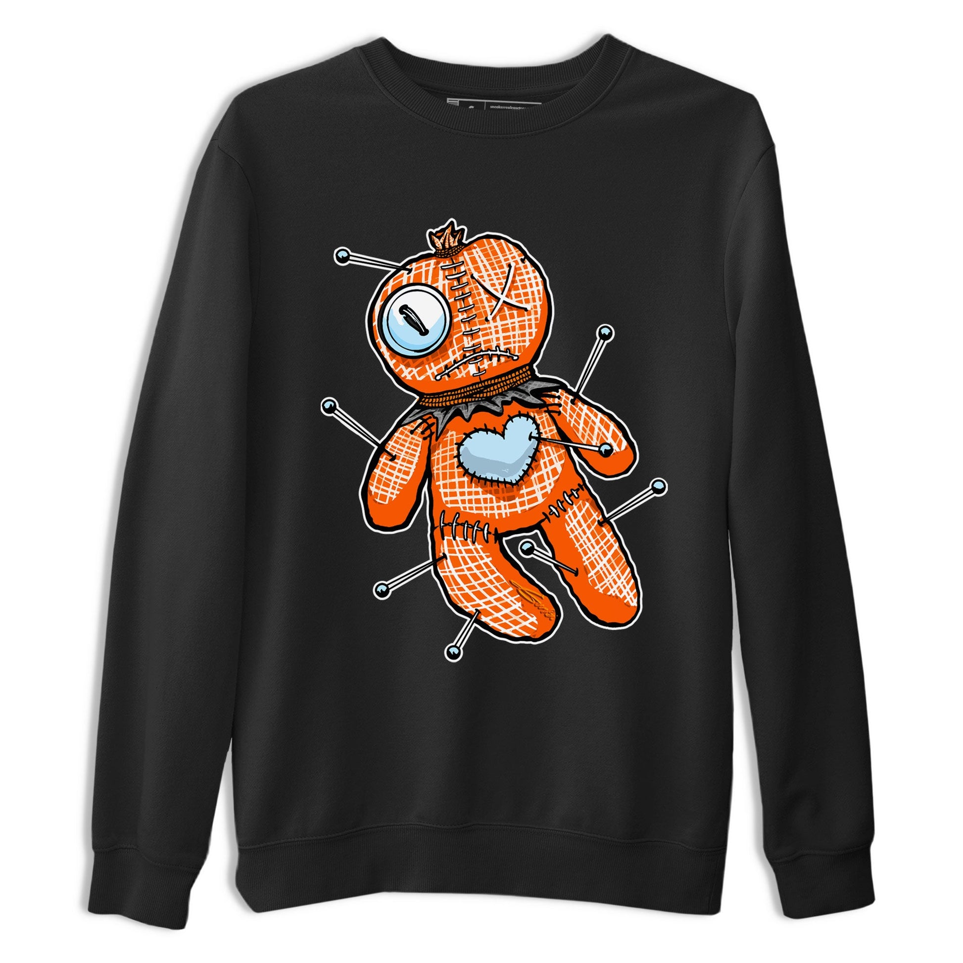 Adidas Crazy 8 Team Orange shirt to match jordans Linen Voodoo Doll sneaker tees Crazy 8 Team Orange SNRT Sneaker Release Tees Crew Neck T-ShirtUnisex Black 2 T-Shirt