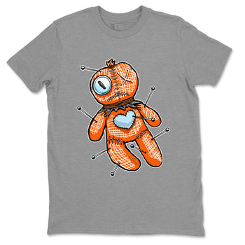 Adidas Crazy 8 Team Orange shirt to match jordans Linen Voodoo Doll sneaker tees Crazy 8 Team Orange SNRT Sneaker Release Tees Crew Neck T-ShirtUnisex Heather Grey 2 T-Shirt
