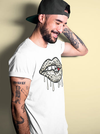 Jordan 11 Animal Instinct Sneaker Match Tees Lips Bite Sneaker Tees Jordan 11 Animal Instinct Sneaker Release Tees Unisex Shirts
