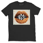 Jordan 1 Brushstroke Sneaker Match Tees Lips Candy Sneaker Tees Jordan 1 Brushstroke Sneaker Release Tees Unisex Shirts