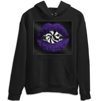 Jordan 1 Court Purple Sneaker Match Tees Lips Candy Sneaker Tees Jordan 1 Court Purple Sneaker Release Tees Unisex Shirts