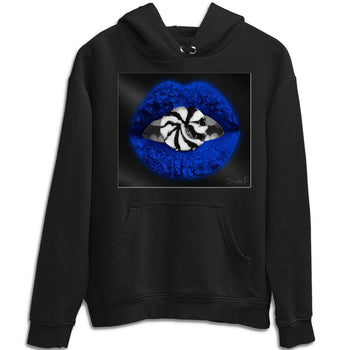 Jordan 1 Royal Black Sneaker Match Tees Lips Candy Sneaker Tees Jordan 1 Royal Black Sneaker Release Tees Unisex Shirts