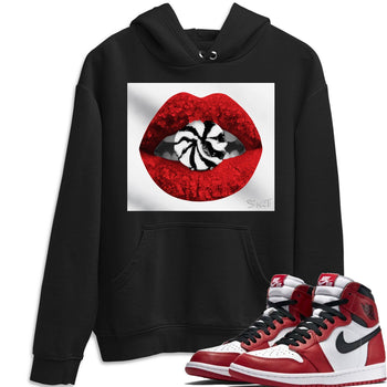 Jordan 1 Varsity Red Sneaker Match Tees Lips Candy Sneaker Tees Jordan 1 Varsity Red Sneaker Release Tees Unisex Shirts