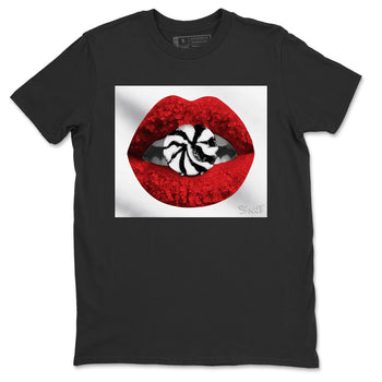 Jordan 1 Varsity Red Sneaker Match Tees Lips Candy Sneaker Tees Jordan 1 Varsity Red Sneaker Release Tees Unisex Shirts
