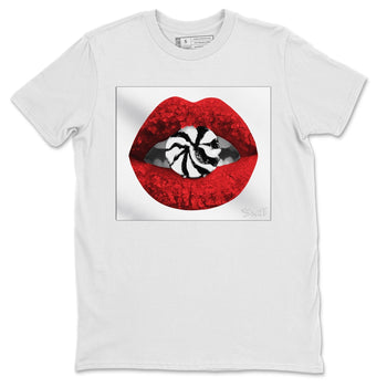 Jordan 1 Varsity Red Sneaker Match Tees Lips Candy Sneaker Tees Jordan 1 Varsity Red Sneaker Release Tees Unisex Shirts
