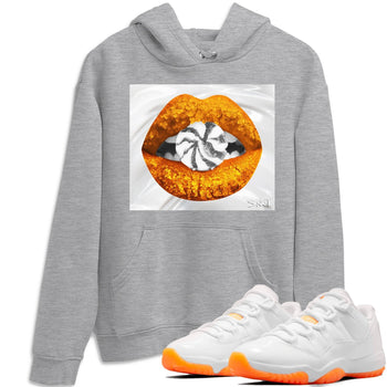 Jordan 11 Citrus Sneaker Match Tees Lips Candy Sneaker Tees Jordan 11 Citrus Sneaker Release Tees Unisex Shirts