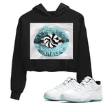 Jordan 11 Legend Blue Sneaker Match Tees Lips Candy Sneaker Tees Jordan 11 Legend Blue Sneaker Release Tees Women's Shirts