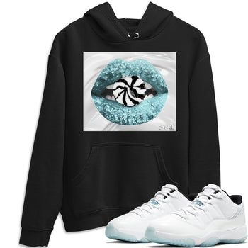 Jordan 11 Legend Blue Sneaker Match Tees Lips Candy Sneaker Tees Jordan 11 Legend Blue Sneaker Release Tees Unisex Shirts
