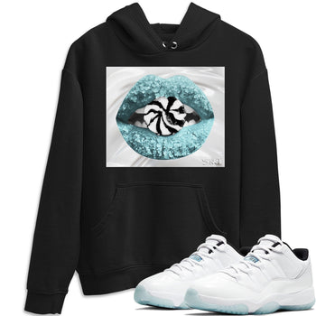 Jordan 11 Legend Blue Sneaker Match Tees Lips Candy Sneaker Tees Jordan 11 Legend Blue Sneaker Release Tees Unisex Shirts