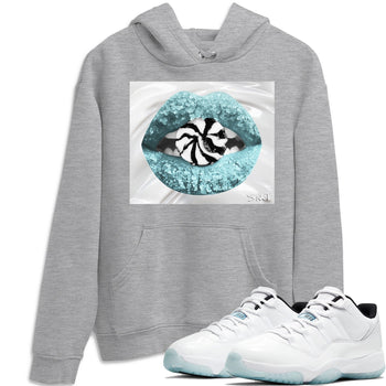 Jordan 11 Legend Blue Sneaker Match Tees Lips Candy Sneaker Tees Jordan 11 Legend Blue Sneaker Release Tees Unisex Shirts