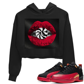 Jordan 12 Super Bowl Sneaker Match Tees Lips Candy Sneaker Tees Jordan 12 Super Bowl Sneaker Release Tees Women's Shirts