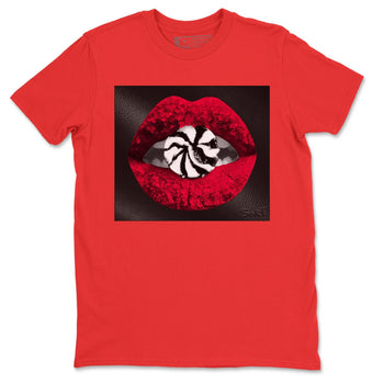 Jordan 12 Super Bowl Sneaker Match Tees Lips Candy Sneaker Tees Jordan 12 Super Bowl Sneaker Release Tees Unisex Shirts