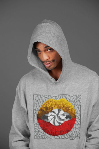 Jordan 3 Cool Grey Sneaker Match Tees Lips Candy Sneaker Tees Jordan 3 Cool Grey Sneaker Release Tees Unisex Shirts