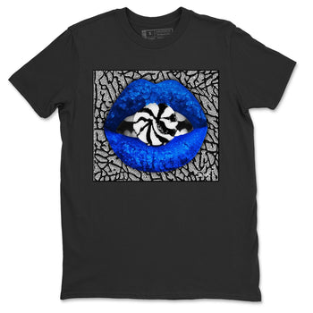 Jordan 3 Racer Blue Sneaker Match Tees Lips Candy Sneaker Tees Jordan 3 Racer Blue Sneaker Release Tees Unisex Shirts
