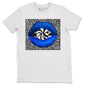 Jordan 3 Racer Blue Sneaker Match Tees Lips Candy Sneaker Tees Jordan 3 Racer Blue Sneaker Release Tees Unisex Shirts