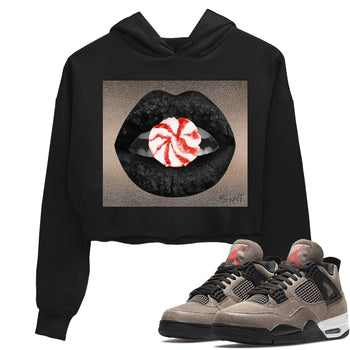 Jordan 4 Taupe Haze Sneaker Match Tees Lips Candy Sneaker Tees Jordan 4 Taupe Haze Sneaker Release Tees Women's Shirts