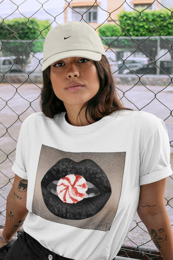 Jordan 4 Taupe Haze Sneaker Match Tees Lips Candy Sneaker Tees Jordan 4 Taupe Haze Sneaker Release Tees Unisex Shirts
