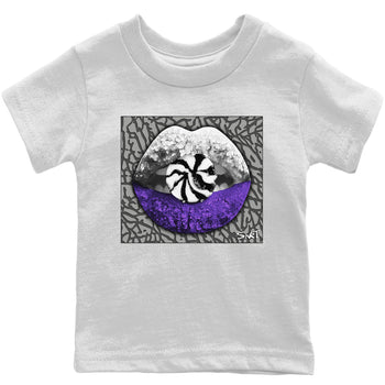 Jordan 3 Dark Iris Sneaker Match Tees Lips Candy Sneaker Tees Jordan 3 Dark Iris Sneaker Release Tees Kids Shirts