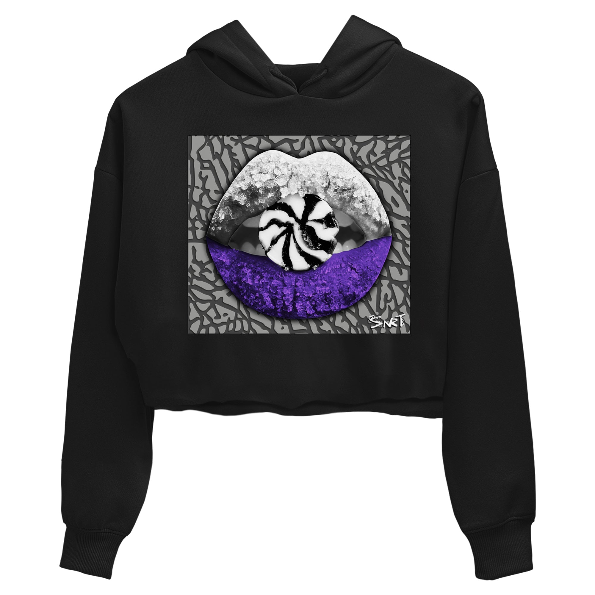 Jordan 3 Dark Iris Sneaker Match Tees Lips Candy Sneaker Tees Jordan 3 Dark Iris Sneaker Release Tees Women's Shirts