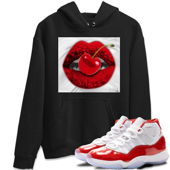 Jordan 11 Cherry Sneaker Match Tees Lips Cherry Sneaker Tees Jordan 11 Cherry Sneaker Release Tees Unisex Shirts