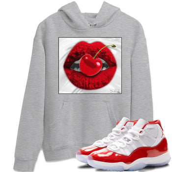 Jordan 11 Cherry Sneaker Match Tees Lips Cherry Sneaker Tees Jordan 11 Cherry Sneaker Release Tees Unisex Shirts