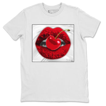 Jordan 11 Cherry Sneaker Match Tees Lips Cherry Sneaker Tees Jordan 11 Cherry Sneaker Release Tees Unisex Shirts