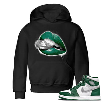 Jordan 1 Gorge Green Sneaker Match Tees Lips Coin Sneaker Tees Jordan 1 Gorge Green Sneaker Release Tees Kids Shirts