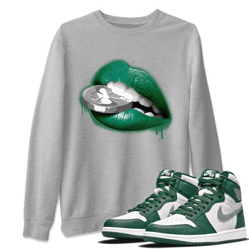 Jordan 1 Gorge Green Sneaker Match Tees Lips Coin Sneaker Tees Jordan 1 Gorge Green Sneaker Release Tees Unisex Shirts